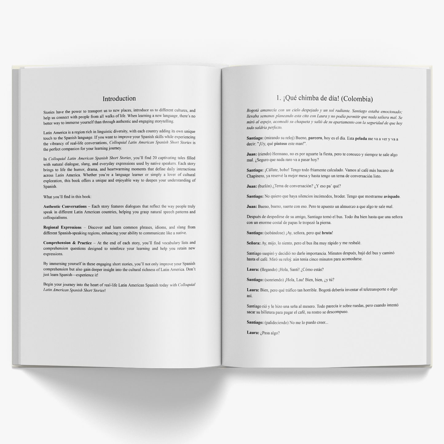 Short Stories in Colloquial Spanish from Latin America