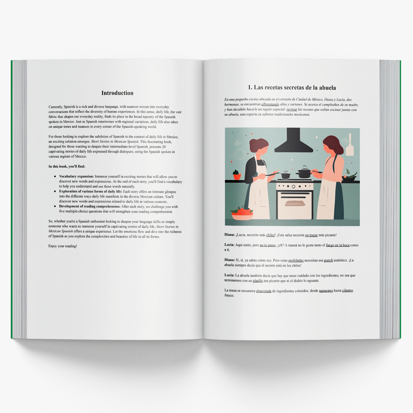 Short Stories in Mexican Spanish