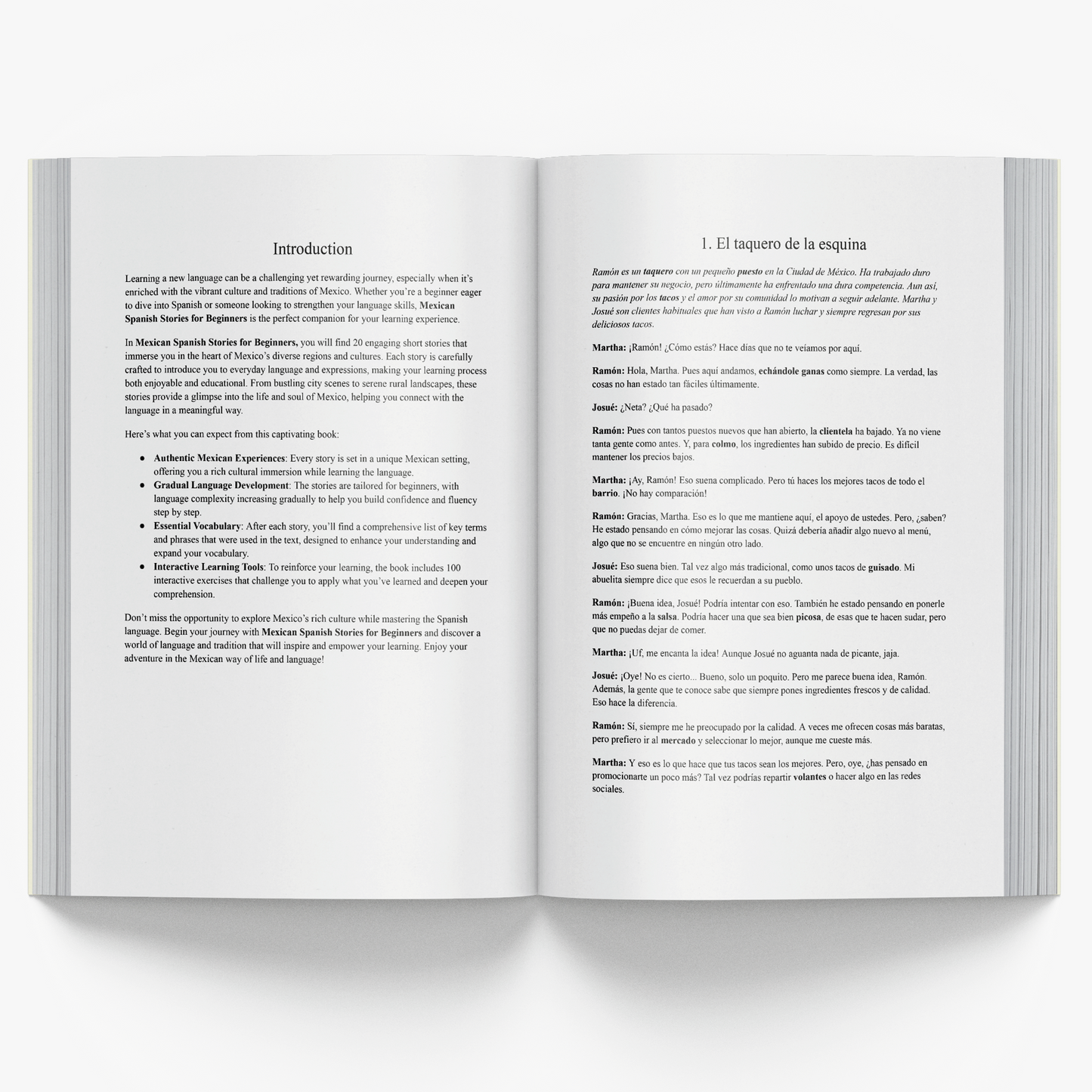 Mexican Spanish Stories for Beginners