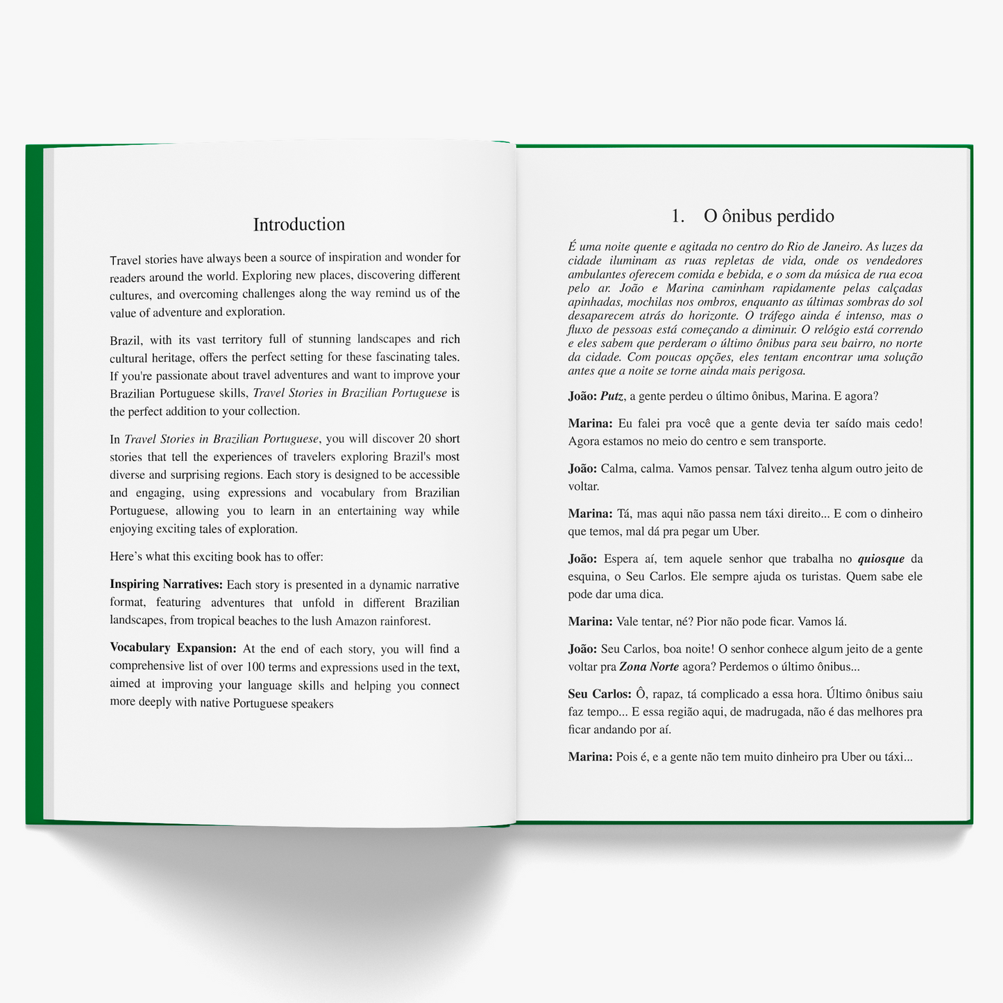 Travel Stories in Brazilian Portuguese