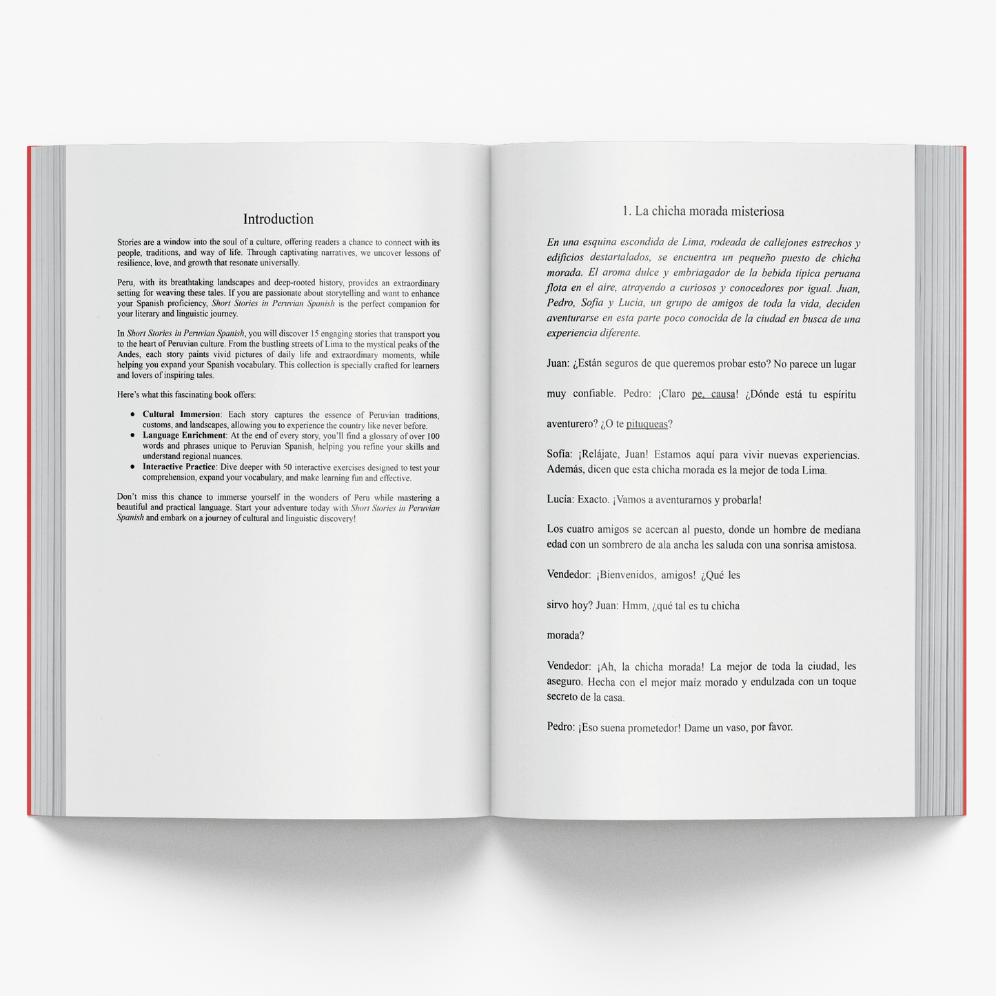 Short Stories in Peruvian Spanish