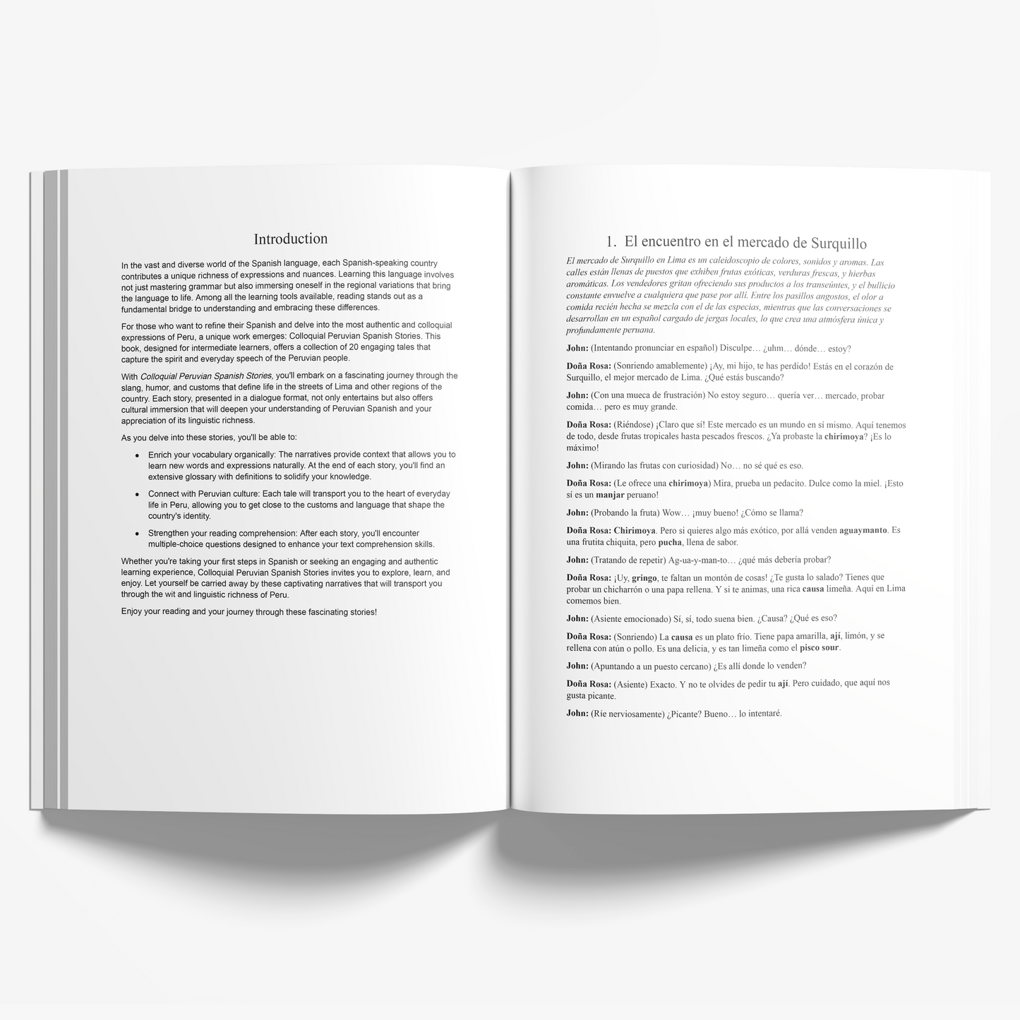 Colloquial Peruvian Spanish Stories