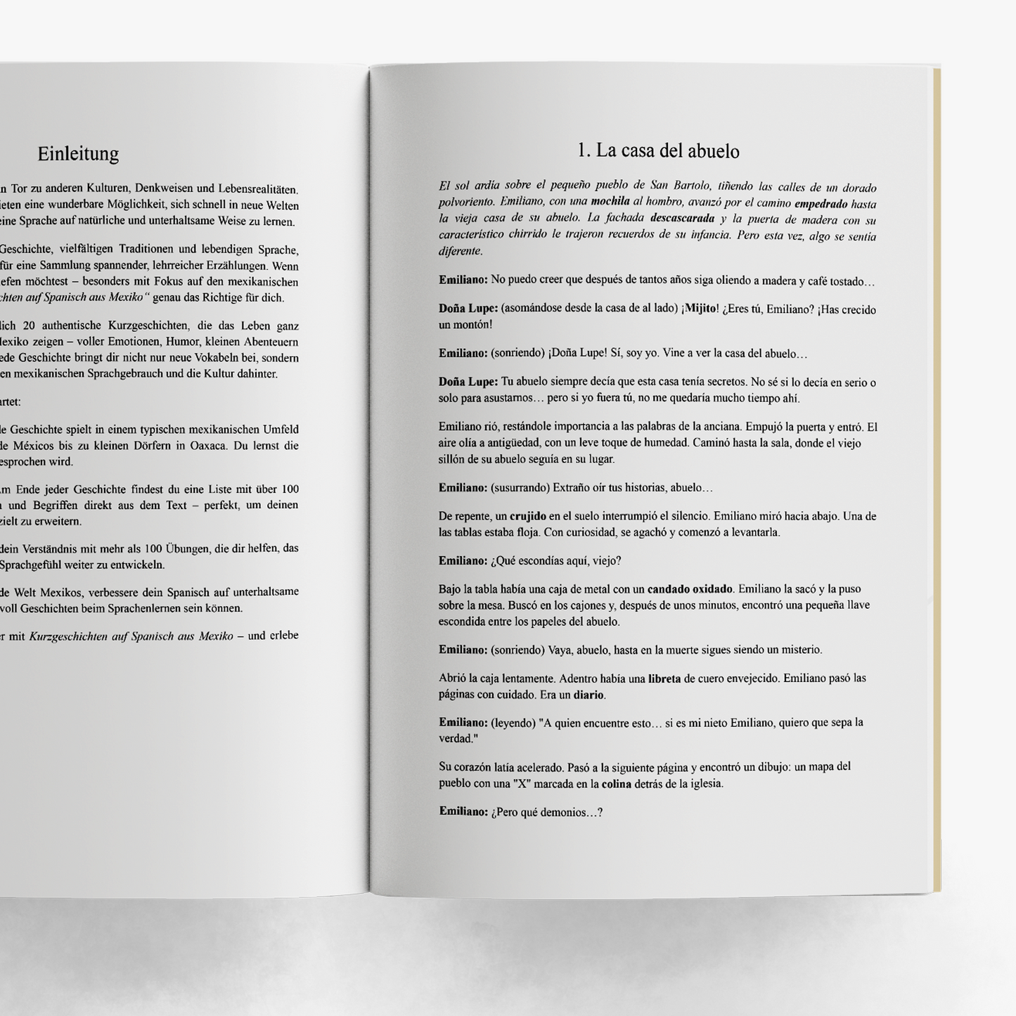 Kurzgeschichten auf Spanisch aus Mexiko