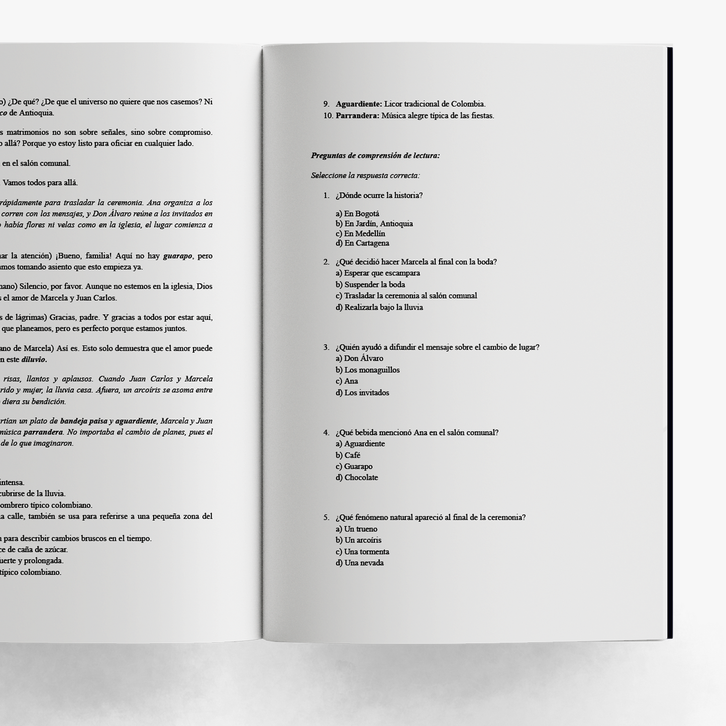 Kurzgeschichten auf Spanisch aus Kolumbien