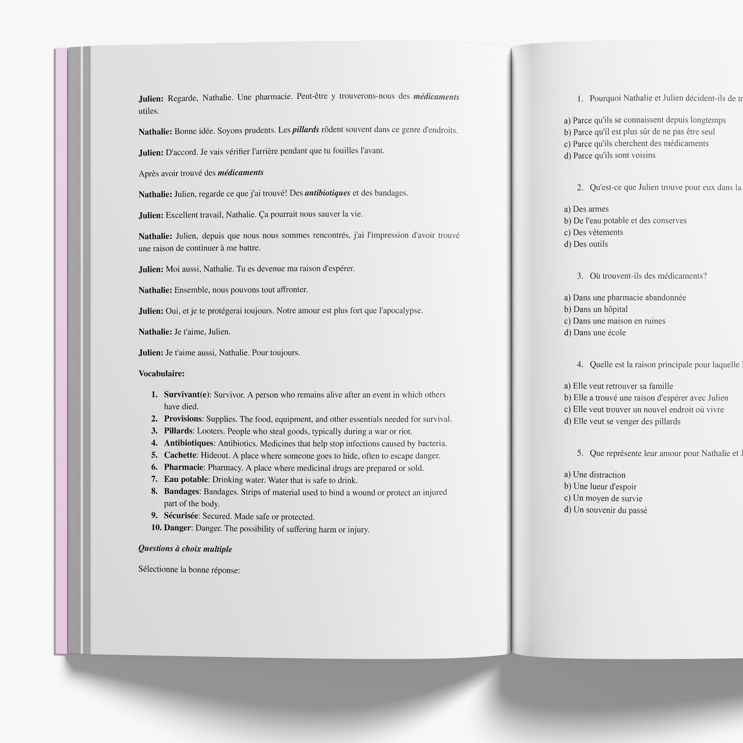 Love Stories in French for Beginners