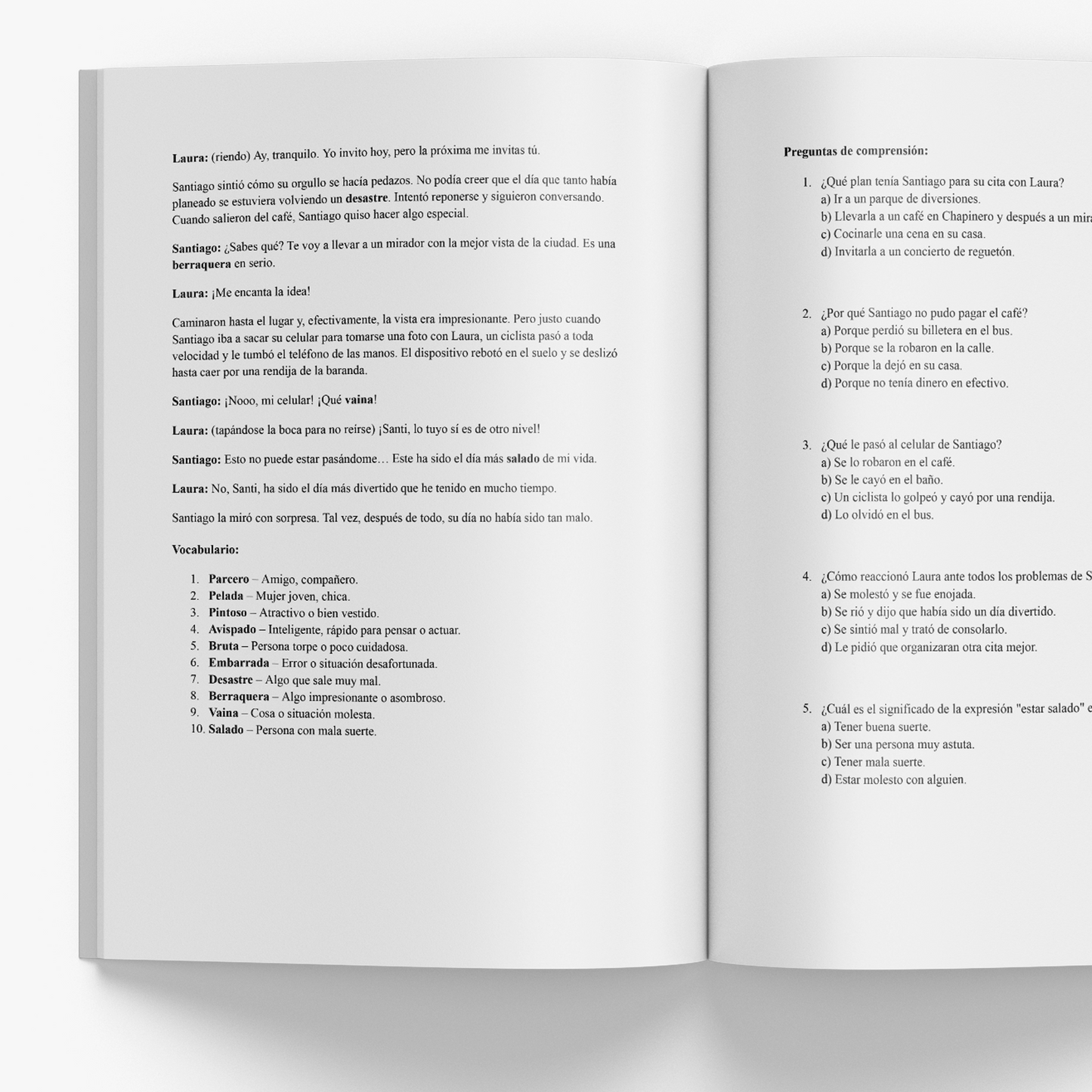 Short Stories in Colloquial Spanish from Latin America