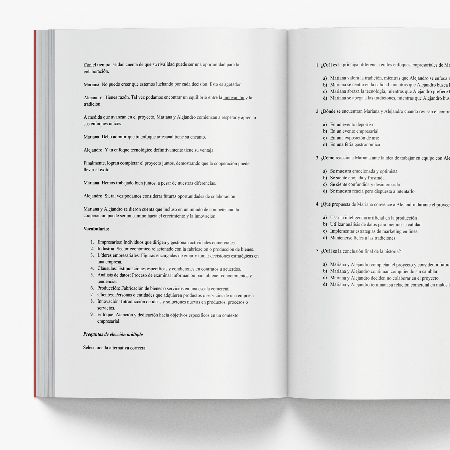 Business Spanish Stories