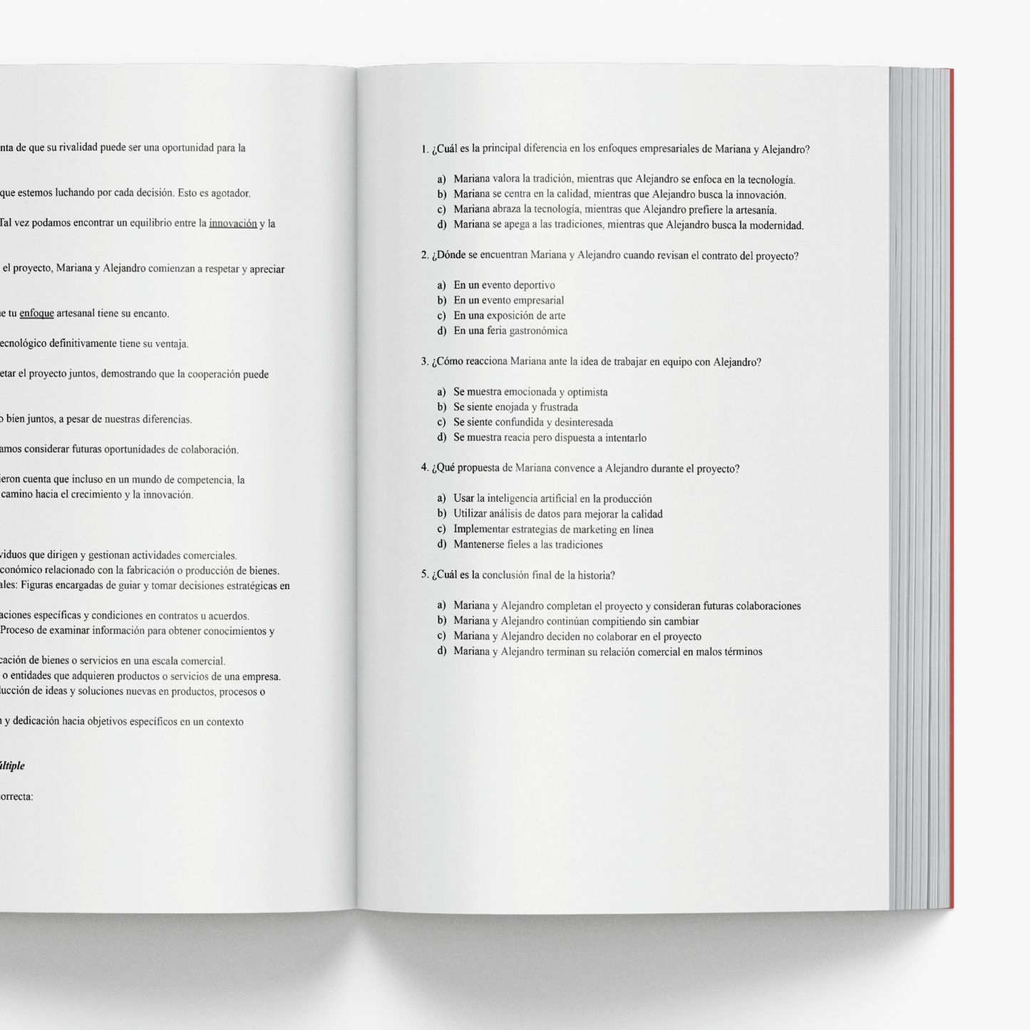 Business Spanish Stories