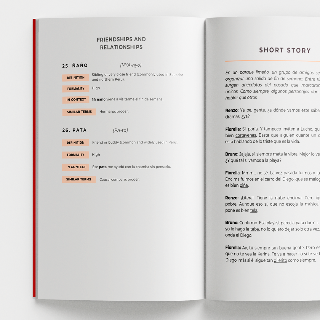 Peruvian Spanish Phrasebook