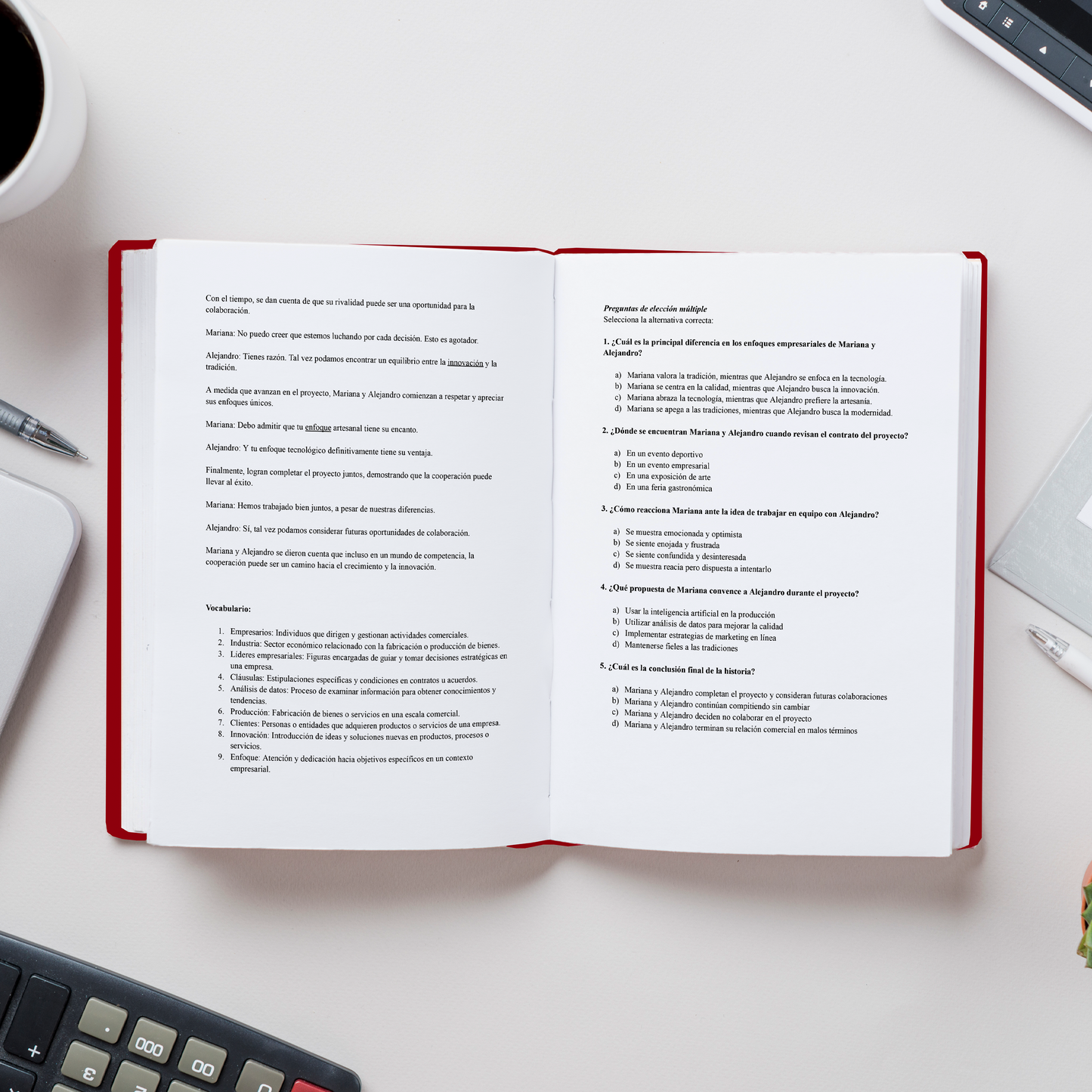 Business Spanish Stories