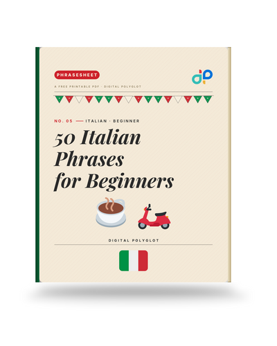 50 Italian Phrases for Beginners