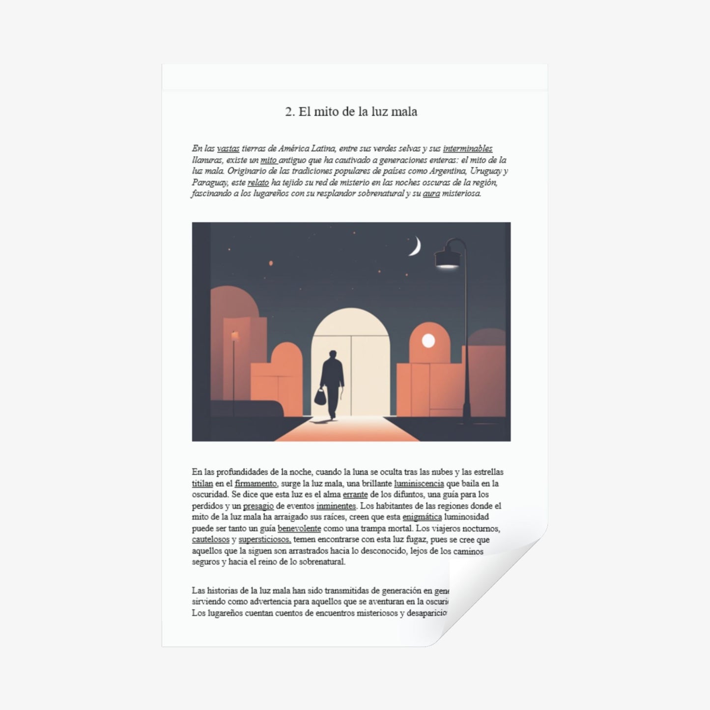 Latin American Spanish Tales