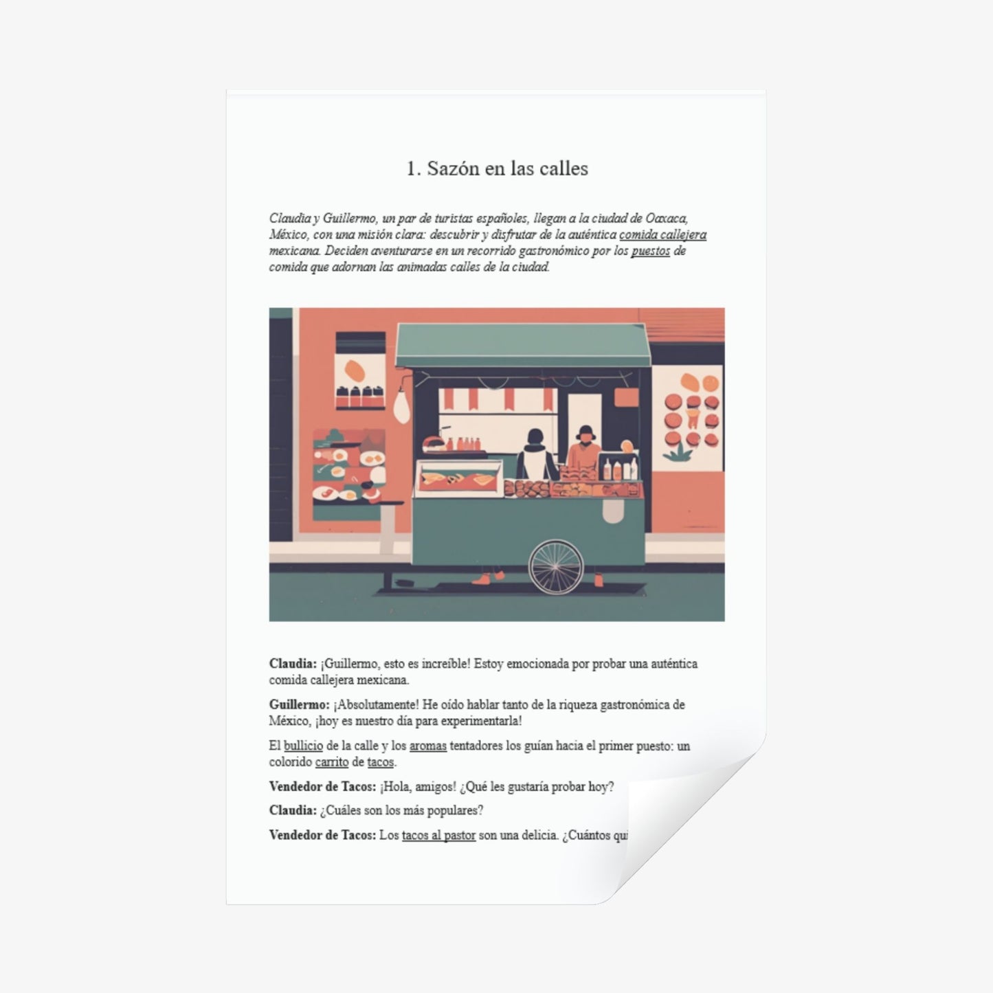 Latin American Spanish Short Stories