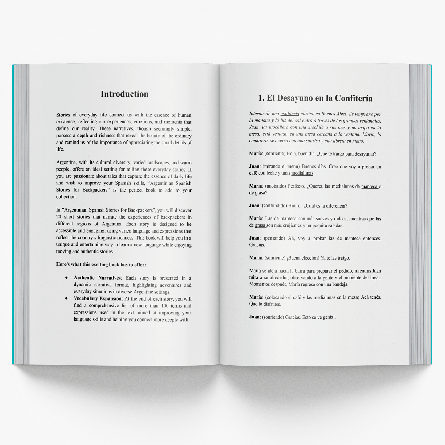 Argentinian Spanish Stories for Backpackers