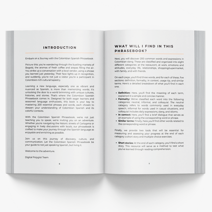 Colombian Spanish Phrasebook