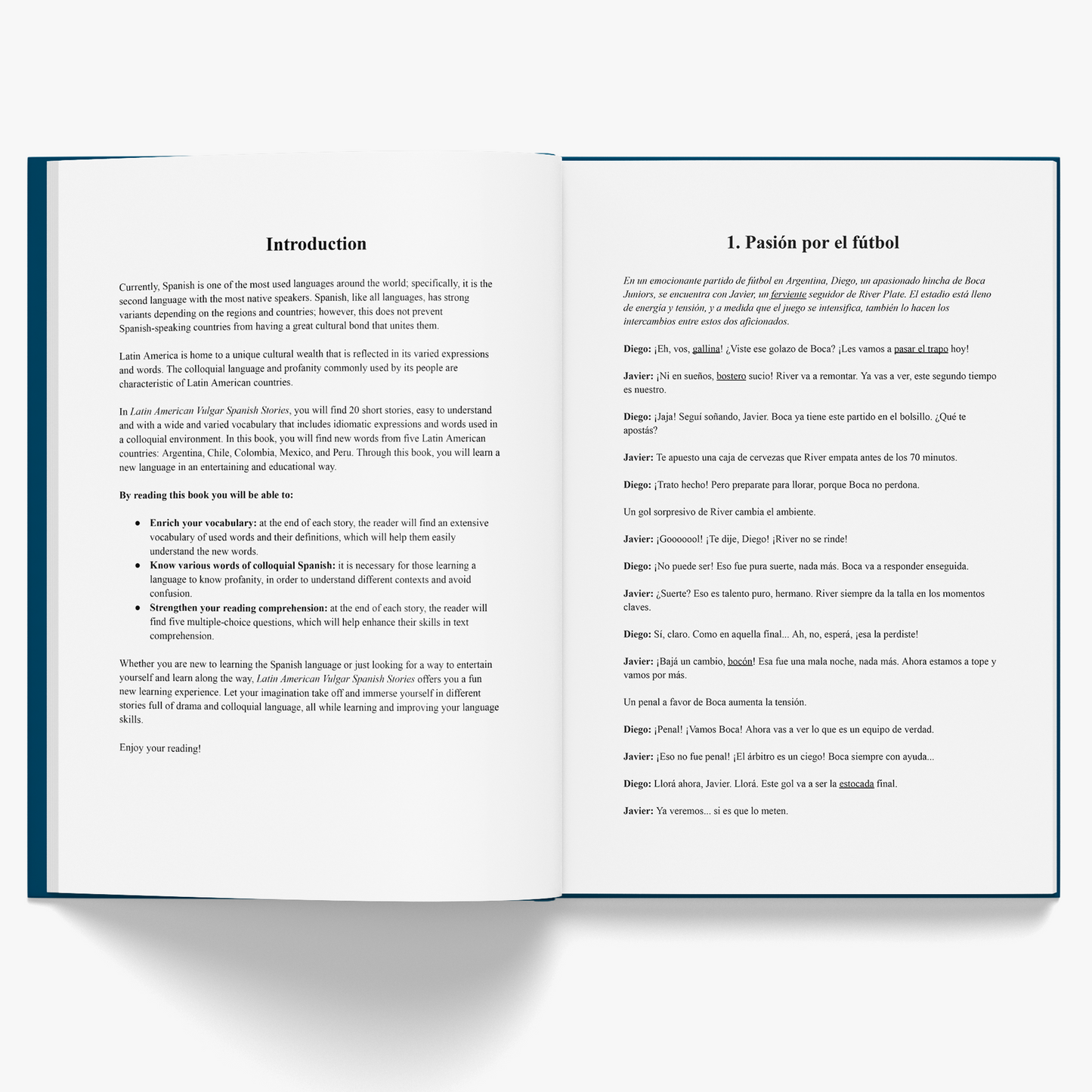 Vulgar Latin American Spanish Stories