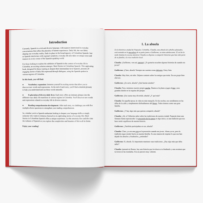 Short Stories in Colombian Spanish