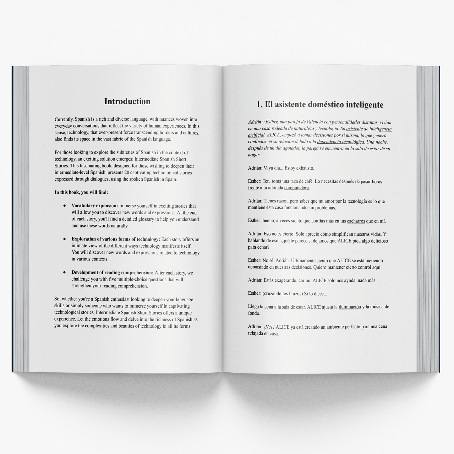 Spanish Short Stories on Technology