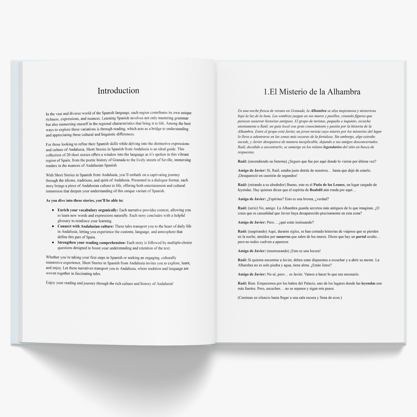 Short Stories in Spanish from Andalusia