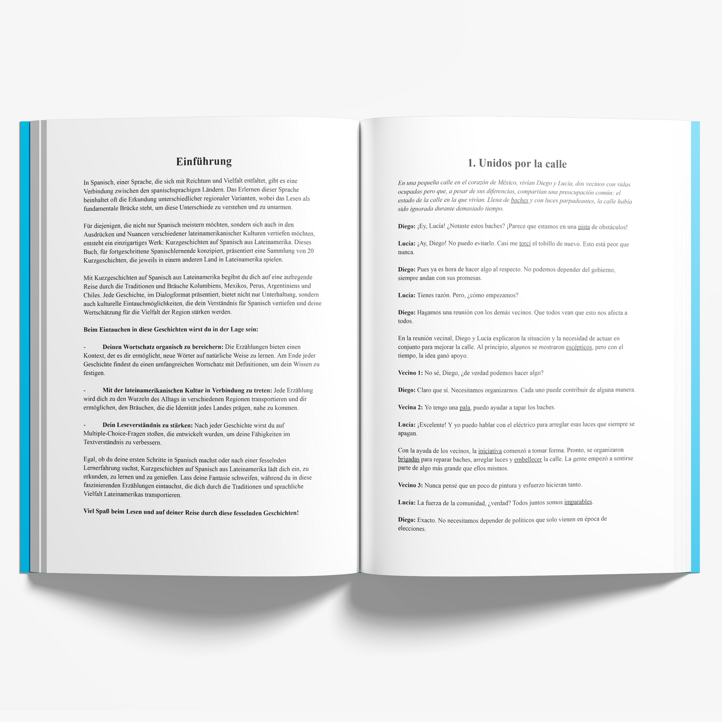 Kurzgeschichten auf Spanisch aus Lateinamerika