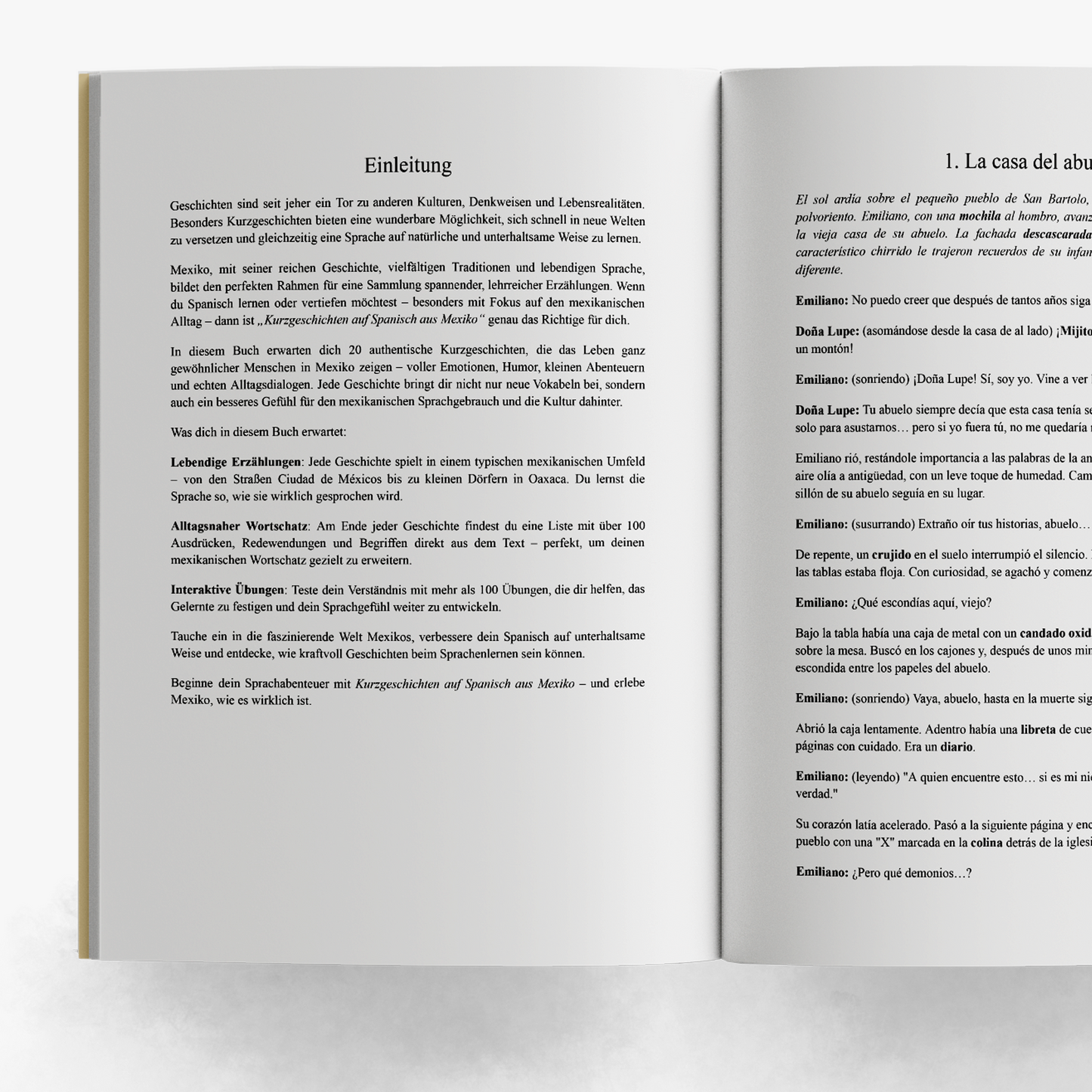 Geschichten auf Spanisch aus Mexiko & Kolumbien