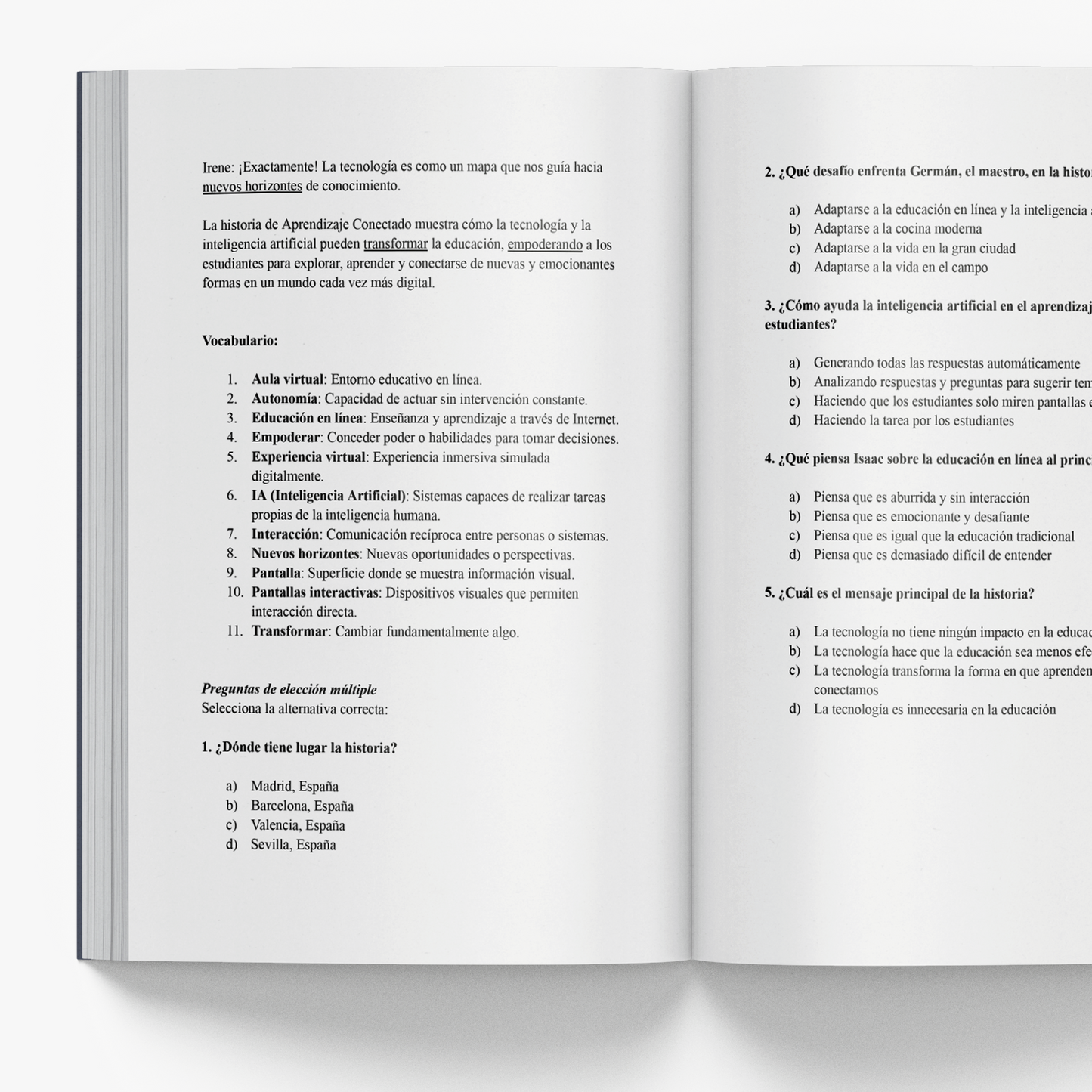 Spanish Short Stories on Technology