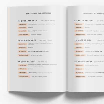 Peruvian Spanish Phrasebook