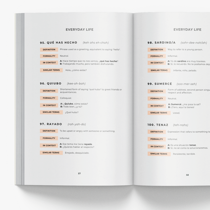 Latin American Spanish Phrasebook Trio