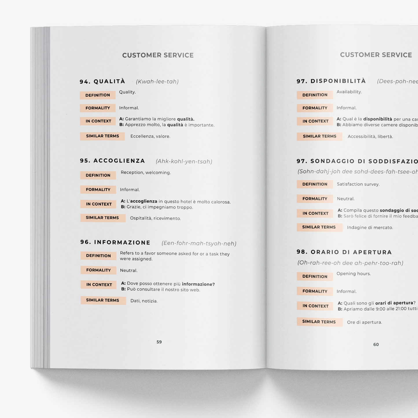 Italian Travel Phrasebook