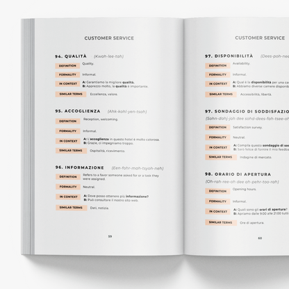 Italian Travel Phrasebook