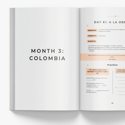 The 5-Minute Latin American Spanish Journal
