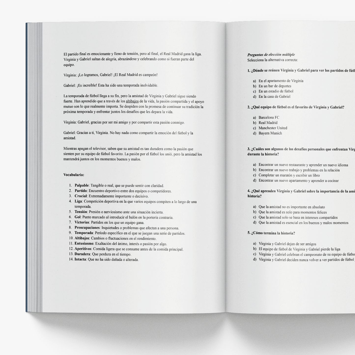 Intermediate Spanish Short Stories