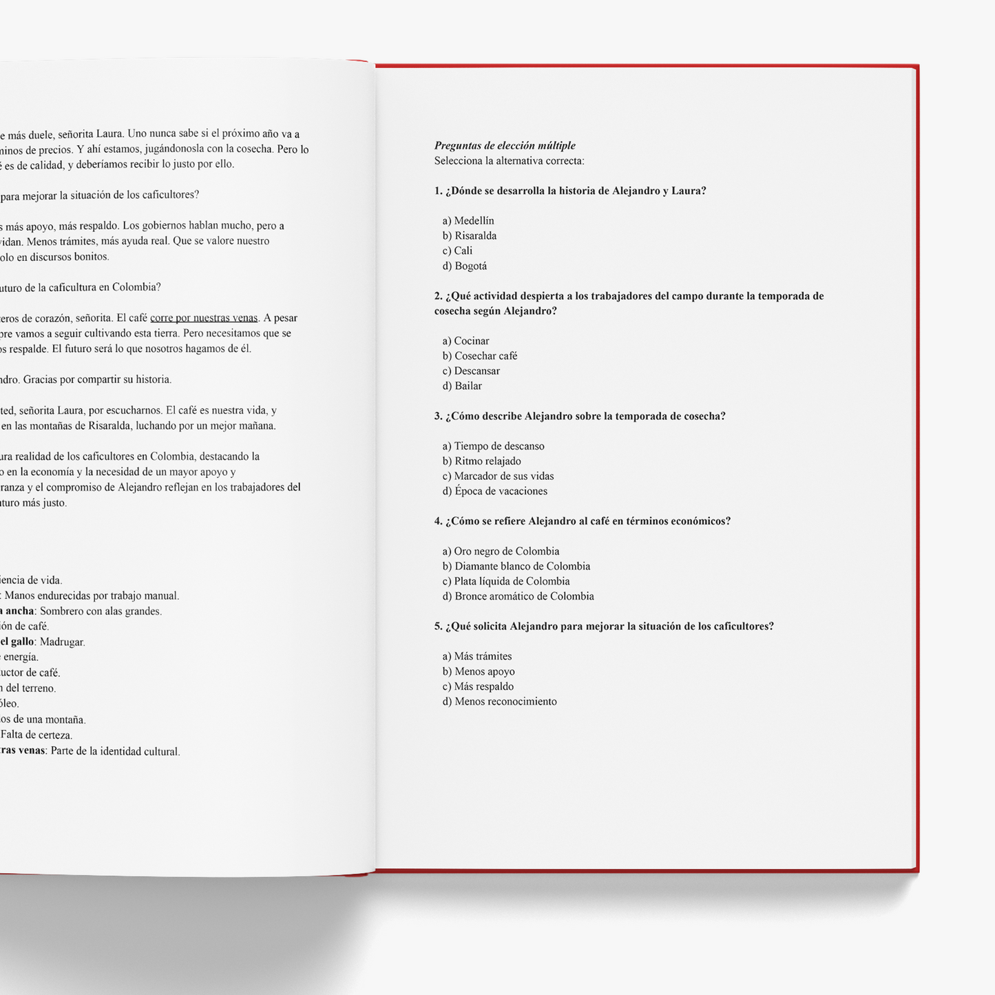 Short Stories in Colombian Spanish