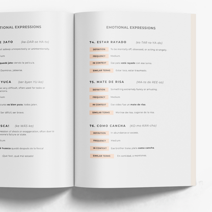 Peruvian Spanish Phrasebook