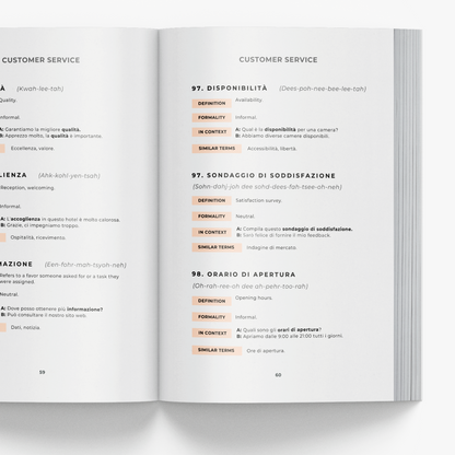 Italian Travel Phrasebook