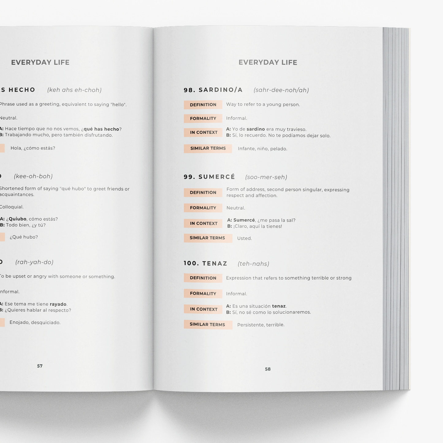 Colombian Spanish Phrasebook