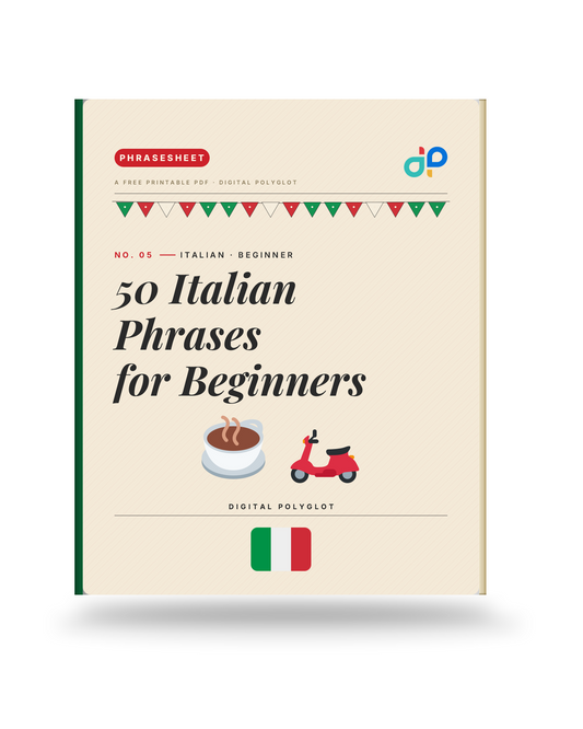 50 Italian Phrases for Beginners