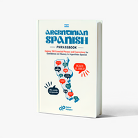 Argentinian Spanish Phrasebook — image 1