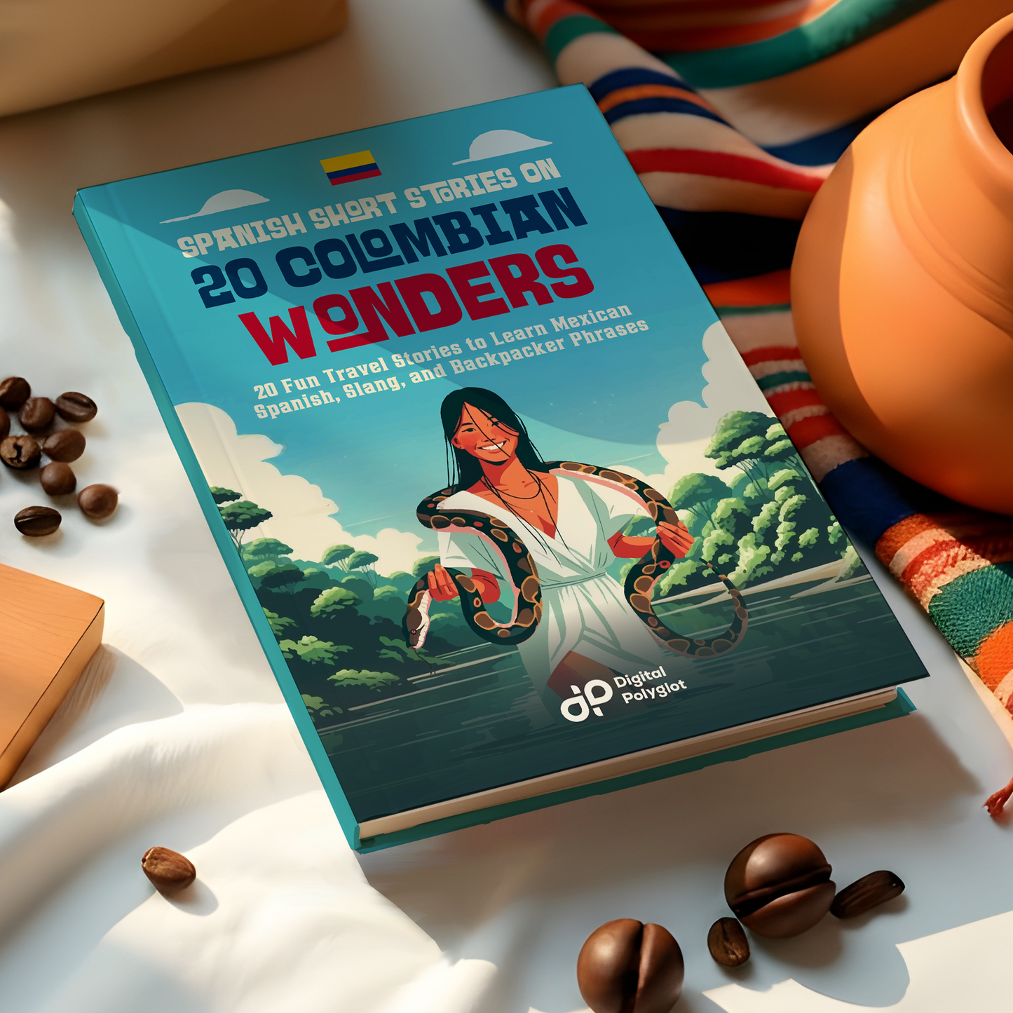 Spanish Short Stories on 20 Colombian Wonders
