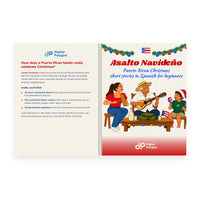 Asalto Navideño: Puerto Rican Christmas Short Stories in Spanish for Beginners, image 5