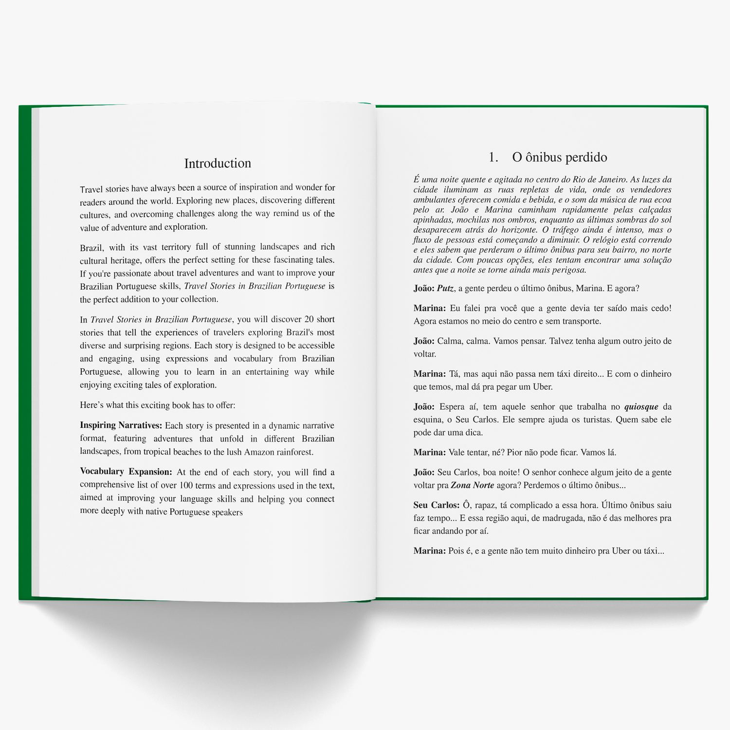 Travel Stories in Brazilian Portuguese