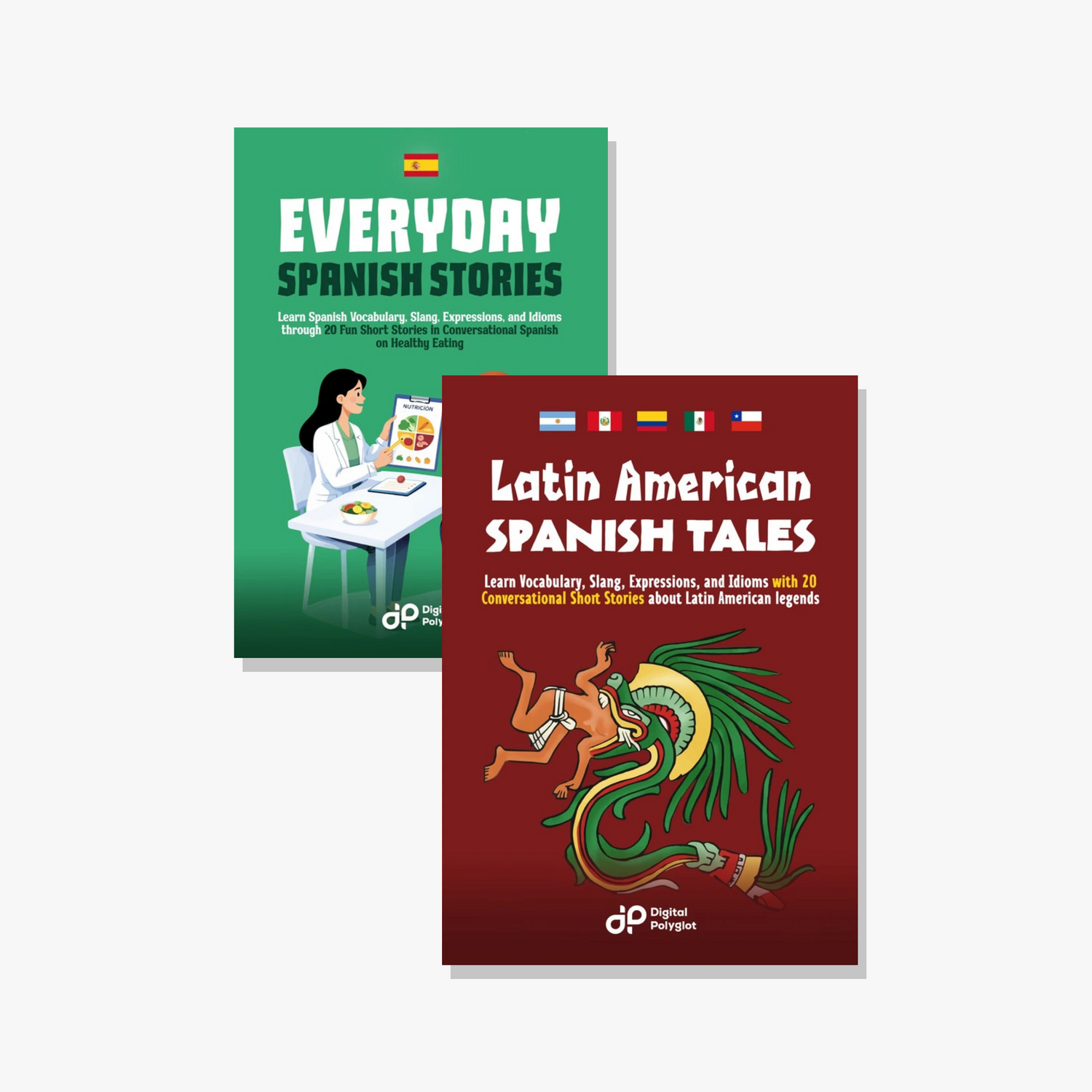 Everyday Spanish Stories + Latin American Spanish Tales