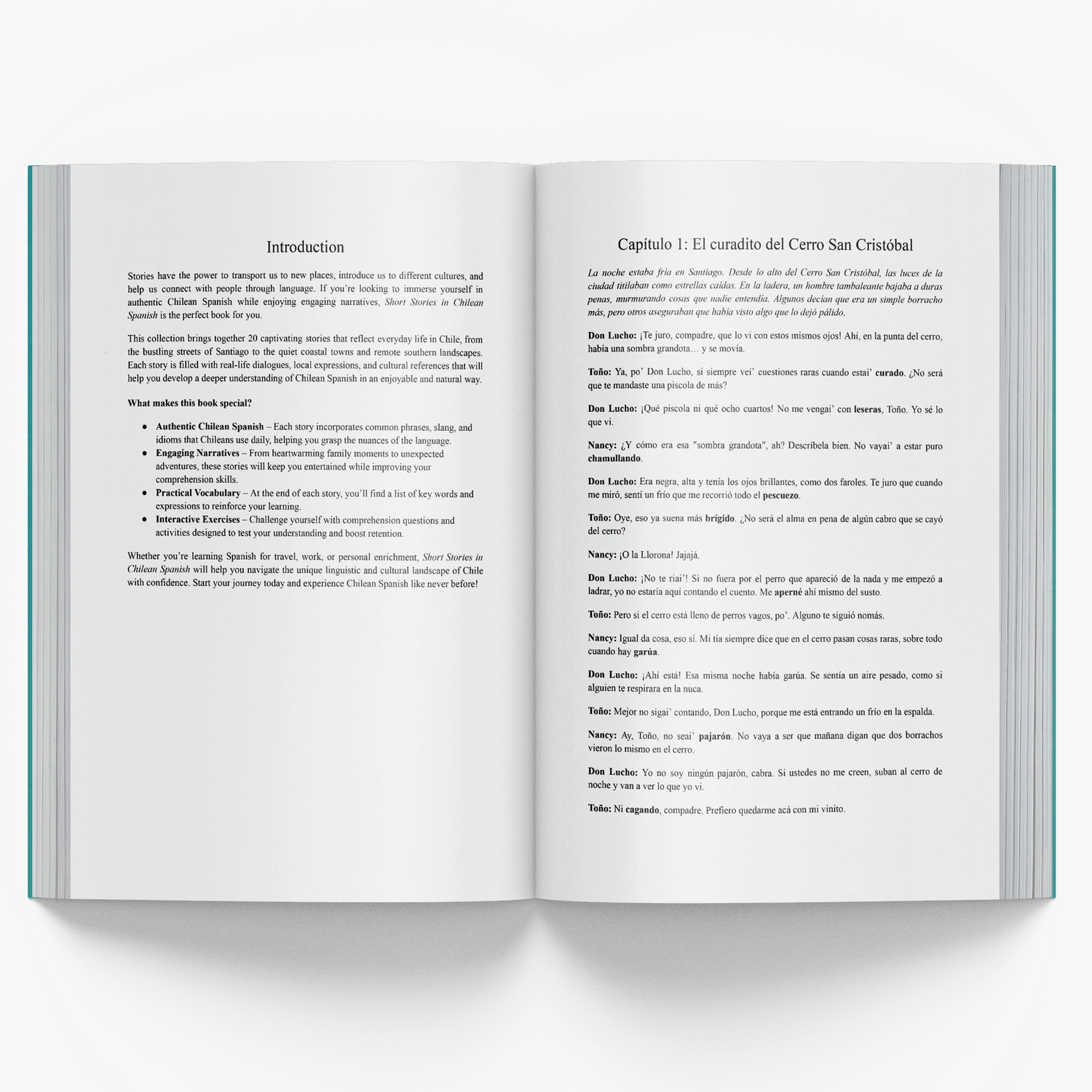 Short Stories in Chilean Spanish