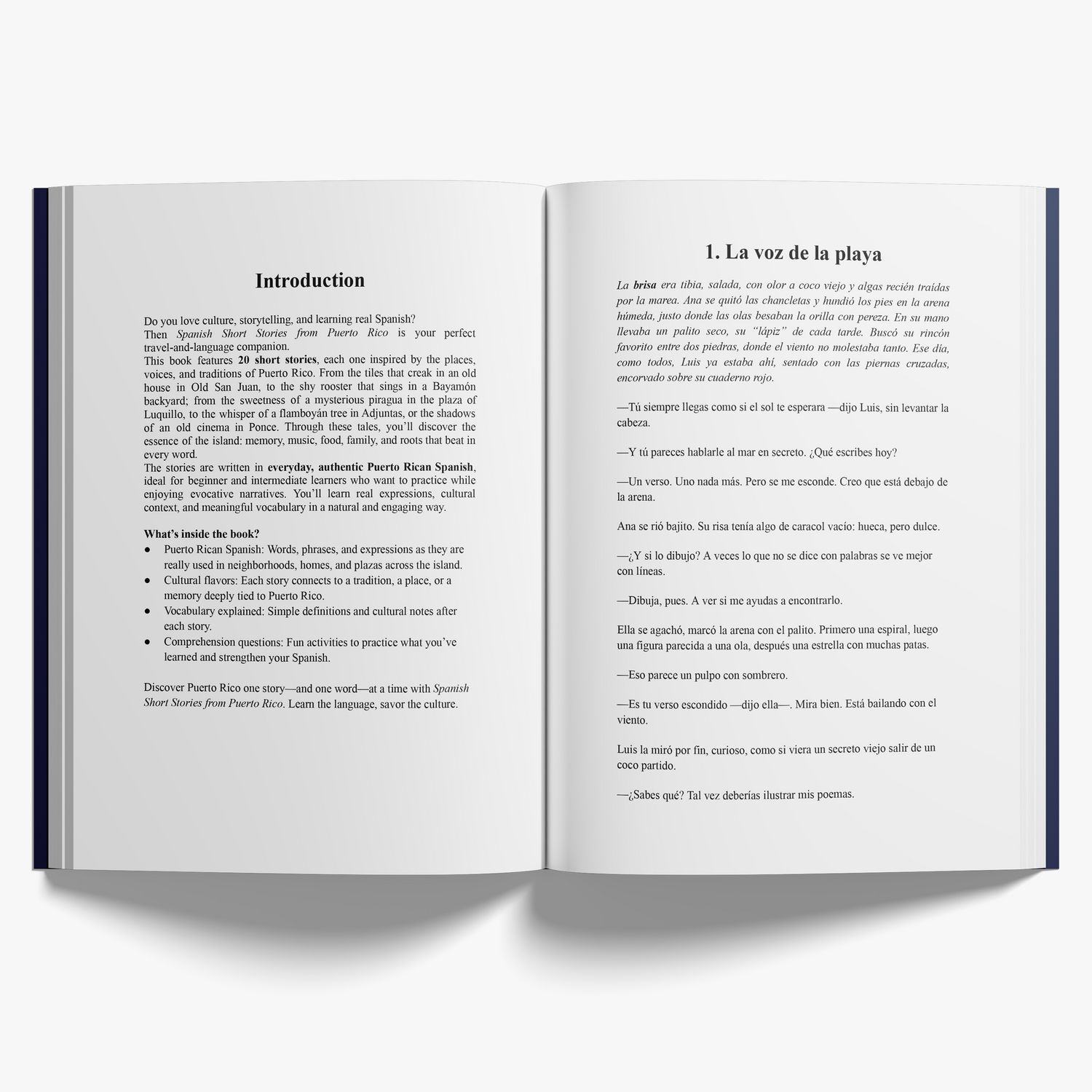 Short Stories in Puerto Rican Spanish