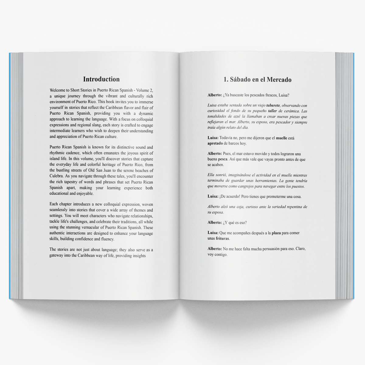 Short Stories in Puerto Rican Spanish - Volume 2