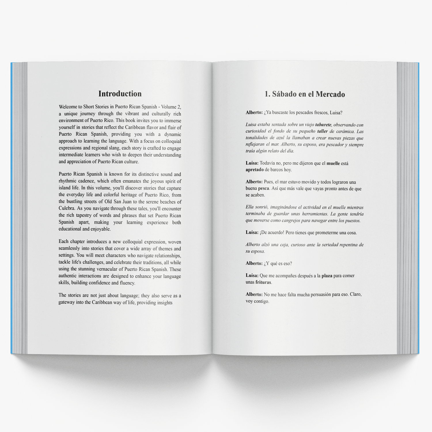 Short Stories in Puerto Rican Spanish - Volume 2