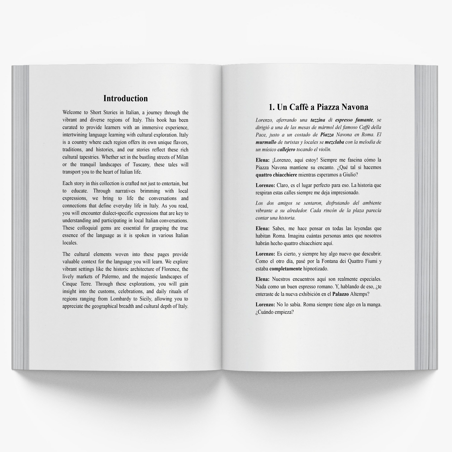 Short Stories in Italian