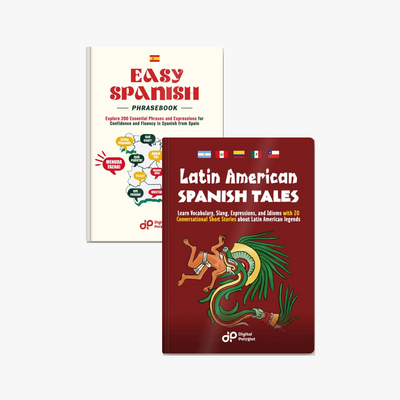 Easy Spanish Phrasebook + Latin American Spanish Tales