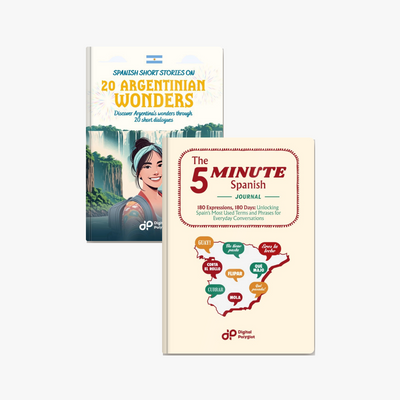 Spanish Short Stories on 20 Argentinian Wonders + The 5-Minute Spanish Journal