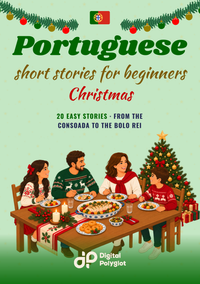 European Portuguese Christmas Short Stories for Beginners (front cover), image 6